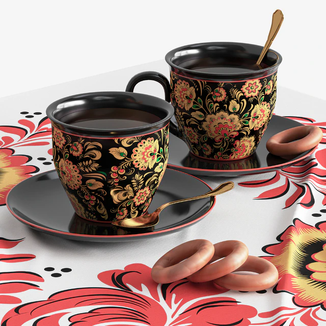 Samovar with bagels — Descargar
