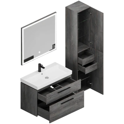 Nova 75/90 Oak Rochelieu (2 drawers) — Ver 6