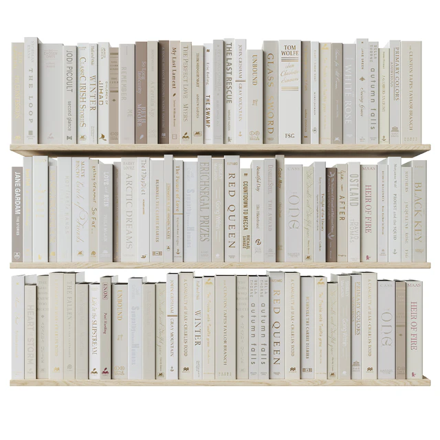 A set of books Books dark beige 1 — Descargar