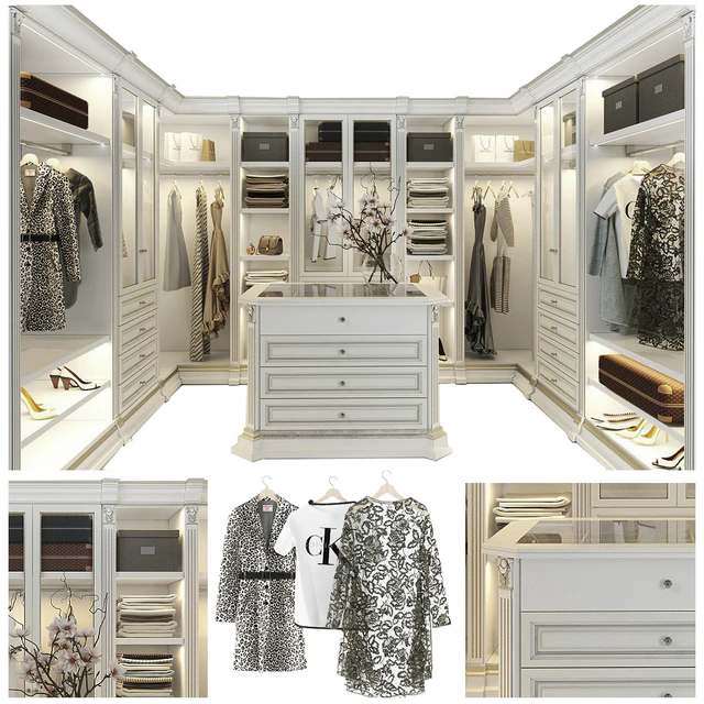 Гардеробная Benedetti luxury 1 — Скачать