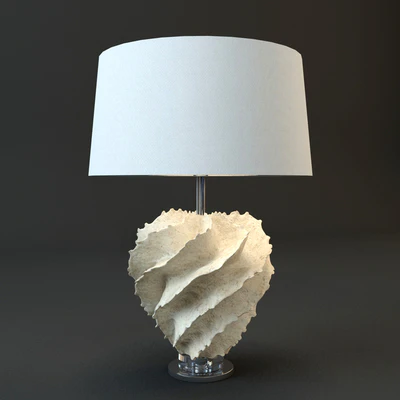 John-Richard Collection Rustic Spiral Table Lamp — Descargar