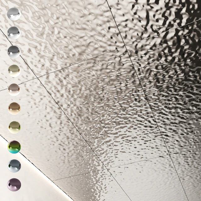 Decorative steel sheets with water ripples 01 — Descargar