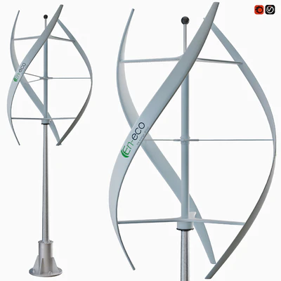 Vertical wind turbine — Ver 1