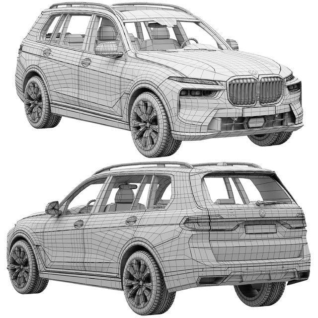 BMW X7 2023 — Скачать