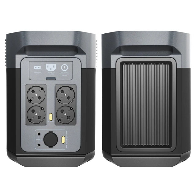EcoFlow DELTA 2 charging station and battery — Descargar
