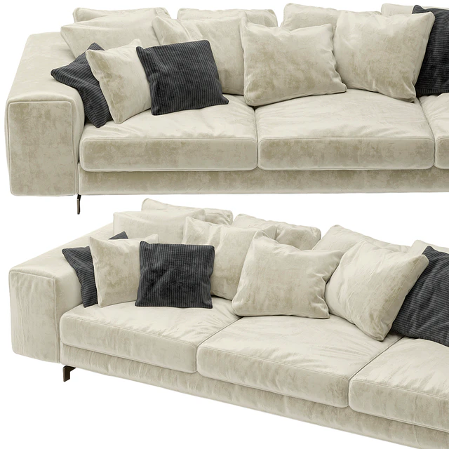 Диван DePadova Landscape sofa — Скачать