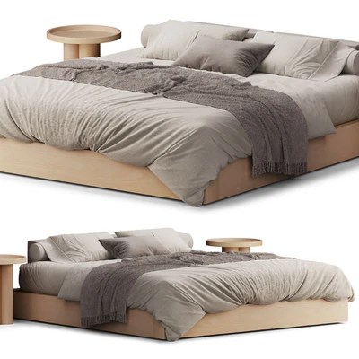 Scandinavian Style Bed 01 — Ver 4