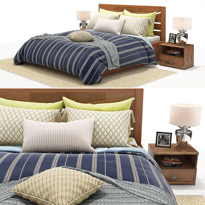 Bed Buenos Noches (mattress 2000x1600) — Ver 3