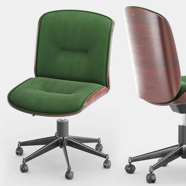 Set of Eight Italian Swivel Chairs by Ico Parisi for MIM Roma, 1960s — Скачать