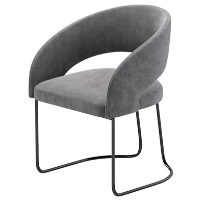 Chair ALLEN by Cazarina Interiors 2 Colors Version — Ver 5