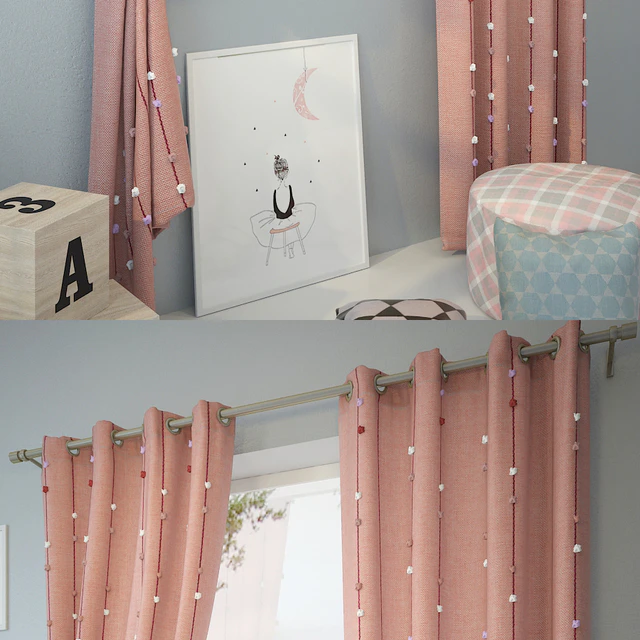 Curtain and decor 7 — Скачать