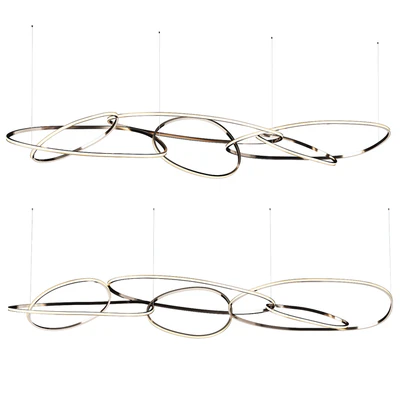 Niamh Barry Unfolded Suspended Light Sculpture — Вид 1