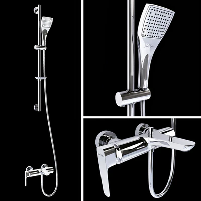 Jacob Delafon ALEO + bath mixer — Ver 1