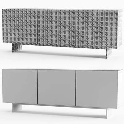 Cattelan Italia Focus Crystalart Sideboard — Ver 2