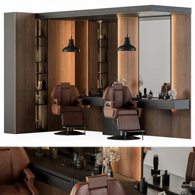 Beauty Salon Barber Shop - Set 08 — Descargar