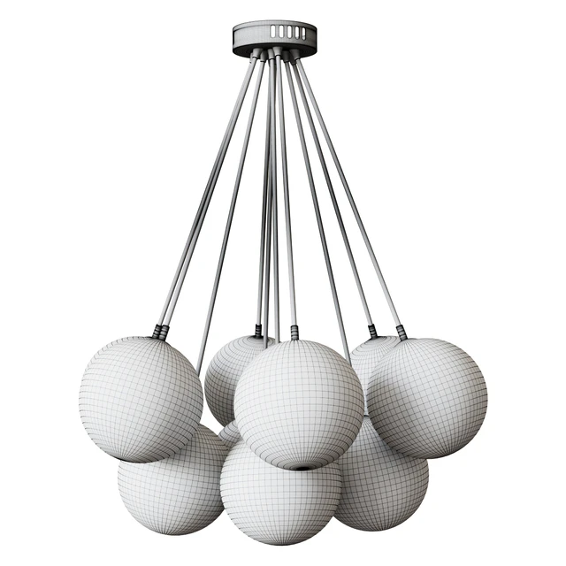 Eichholtz люстра     CEILING LAMP MOLECULE     светильник — Скачать