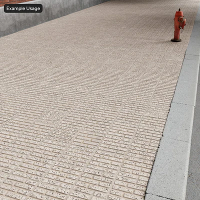 anti slip aggregate concrete sidewalk texture — Ver 7