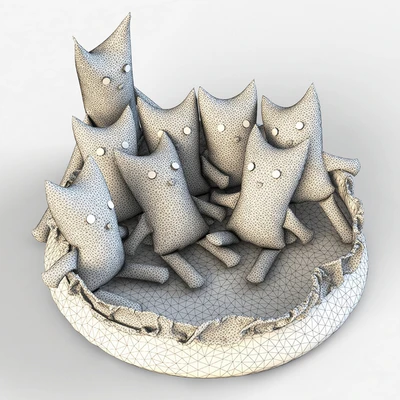 Cats knit 2 — Ver 3