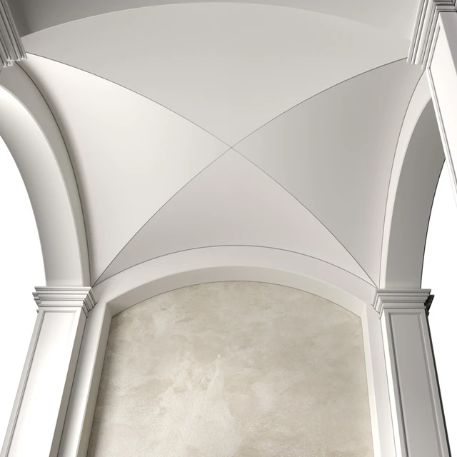 Arched Vaulted Gallery Decorative plaster — Descargar