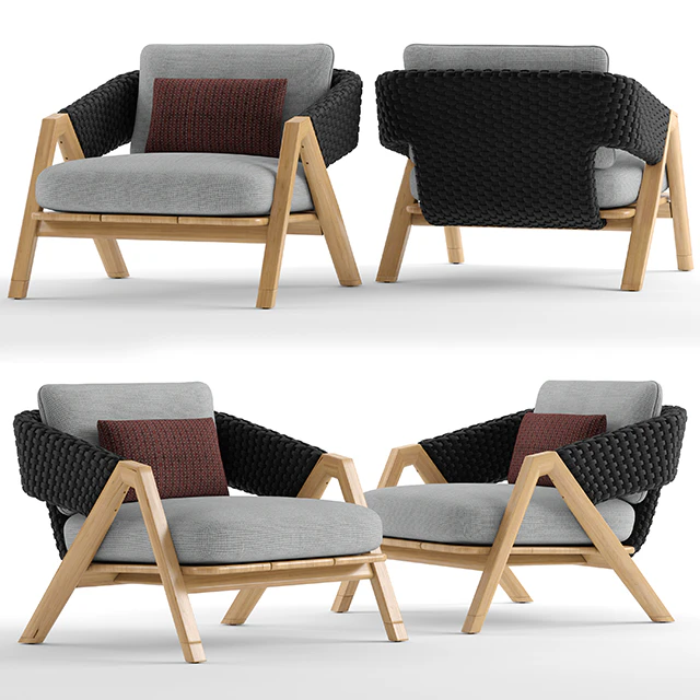 Ethimo knit armchair — Descargar