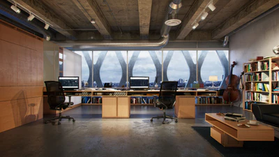 modern office spaces 003 — Скачать