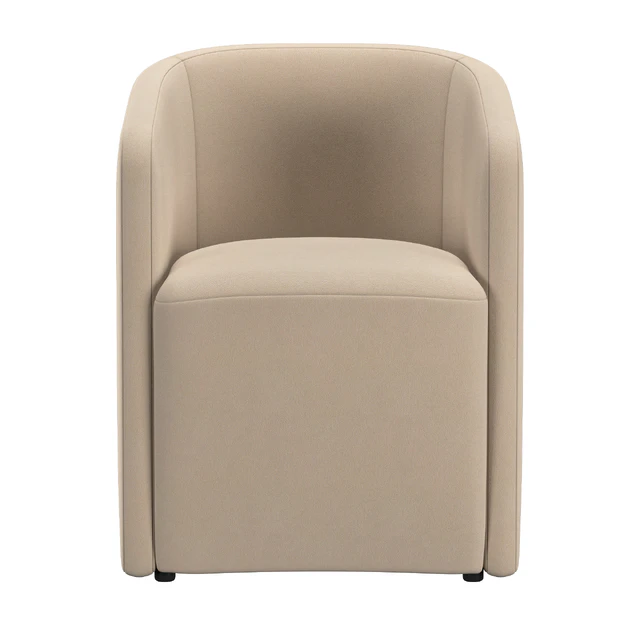 AURELIE BARRELBACK FABRIC ARMCHAIR — Скачать