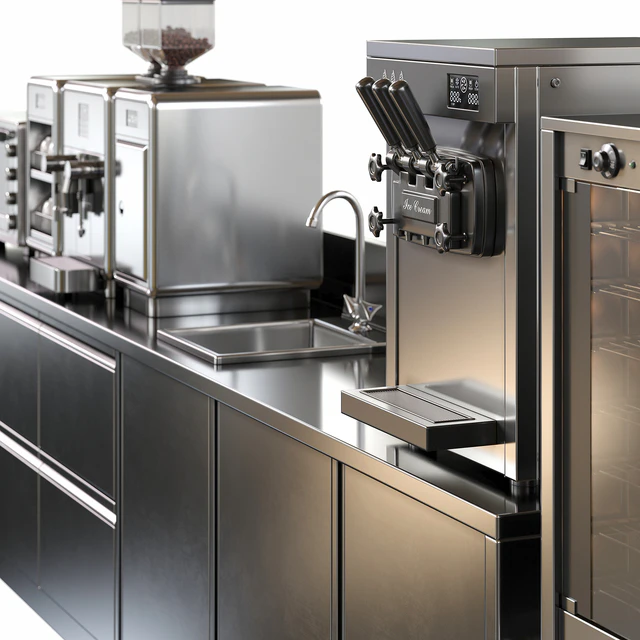Cafe Equipment Set 8 — Descargar