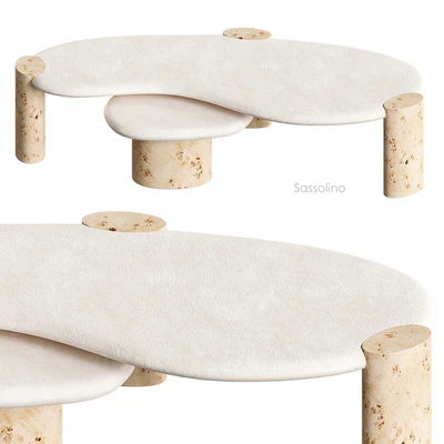 Sassolino coffee table Crate&Barrel — View 1