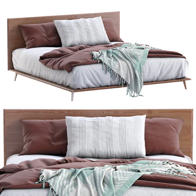 Bed Walnut By Westelm — Ver 1
