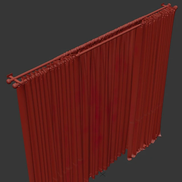 Curtain 22/шторы на люверсах — Скачать