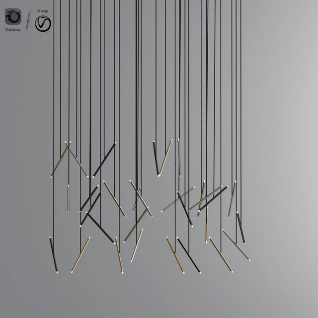Modern Ceiling Led Suspension Collection — Descargar
