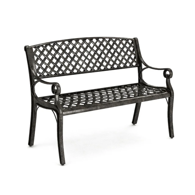 Cozumel Copper Cast Aluminum Bench by Christopher Knight Home — Descargar