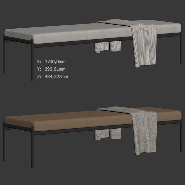 Triple bench Kiki by Artek — Descargar