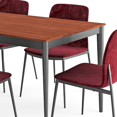 Table and chair Torina Newport — Ver 3
