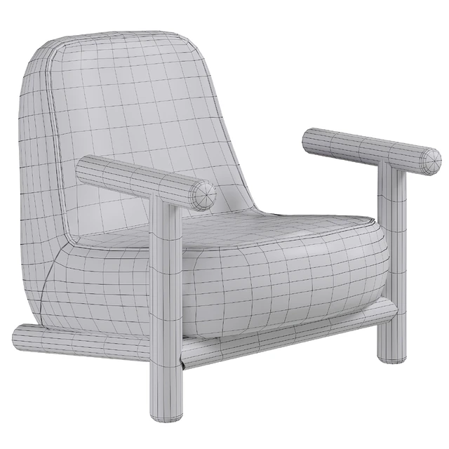 Bold armchair by HC28 Cosmo — Descargar