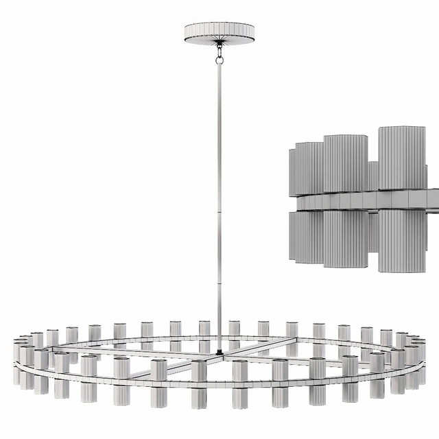 Restoration Hardware ARCACHON ROUND CHANDELIER 60 Black — Скачать