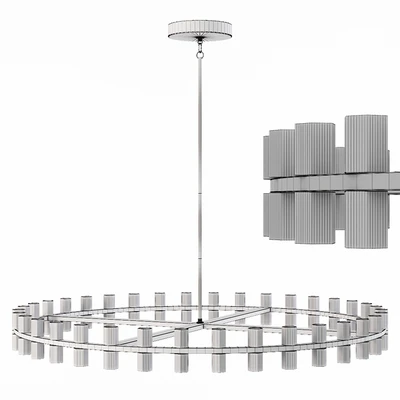 Restoration Hardware ARCACHON ROUND CHANDELIER 60 Black — Вид 2