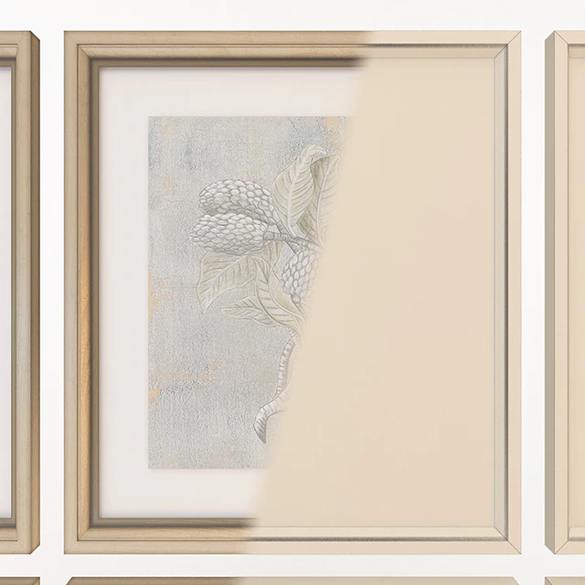 Charlotte Morgan Silver Leaf Fresco Flowers — Descargar