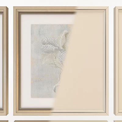 Charlotte Morgan Silver Leaf Fresco Flowers — Ver 3