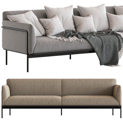 Globewest Natadora Scribe 3 Seater Sofa — Ver 5