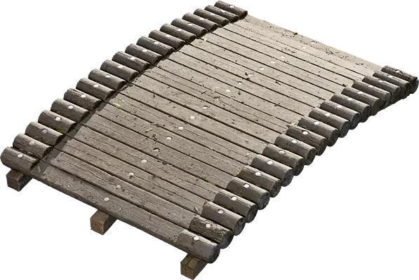 japanese arched wooden bridge 001 — Descargar