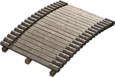 japanese arched wooden bridge 001 — Descargar