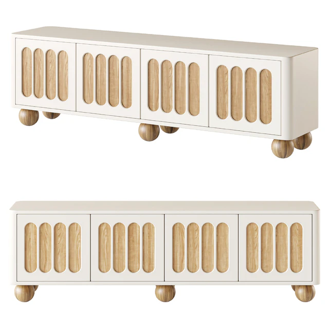 Neha Wooden Forms TV Stand — Descargar
