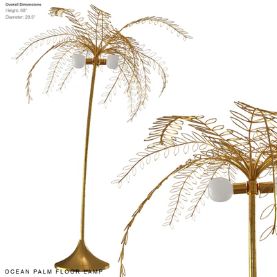 Ocean palm floor lamp — Descargar