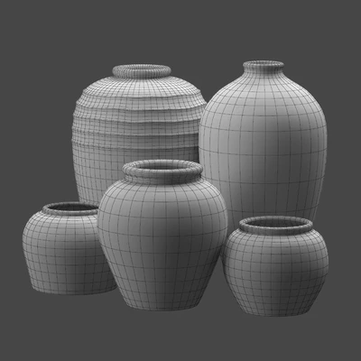Artisan clay vases — Вид 4