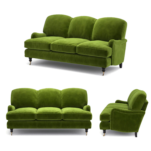 Sofa and armchair Lady May — Descargar