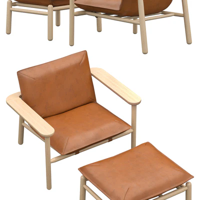 Zanat Igman armchair ottoman — Вид 2