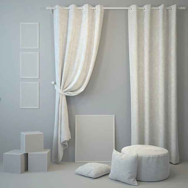 Curtain and decor 5 — Скачать