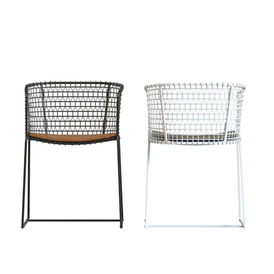 Crate & Barrel Tig Barrel Dining Chair — Ver 5