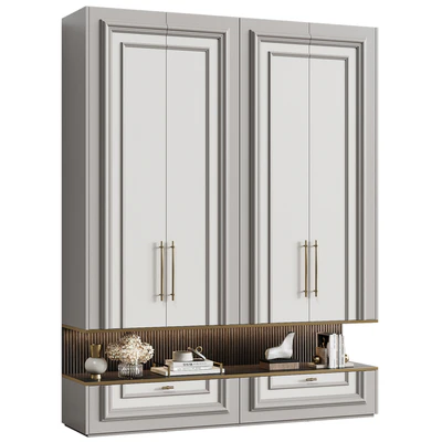 Modular wardrobe in modern classic style 15 — Ver 4